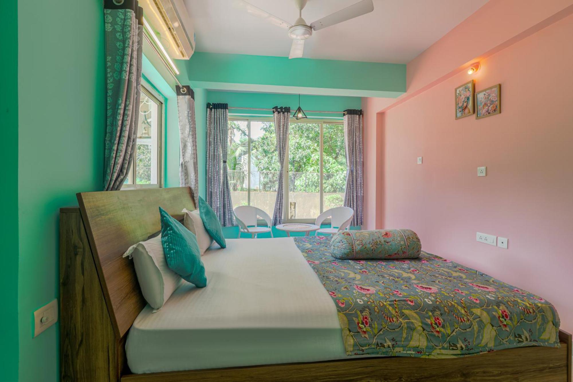 4Bhk Sparkling Apartment Near Beach Pool & Bar 2Bhkx2 瓦加托 客房 照片